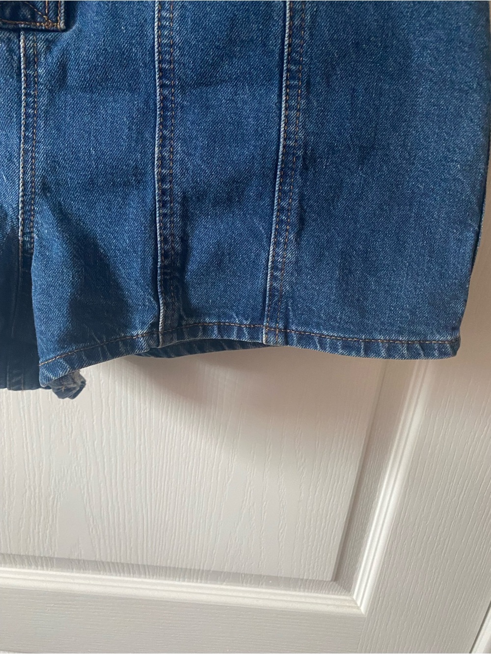 Universal Thread Y2k Festival Boho Chic Denim Halter Retro Romper 8 - Picture 4 of 7